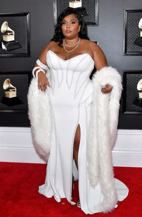 Lizzo’s Wax Figure Wears Her 2020 Versace Grammy Dress